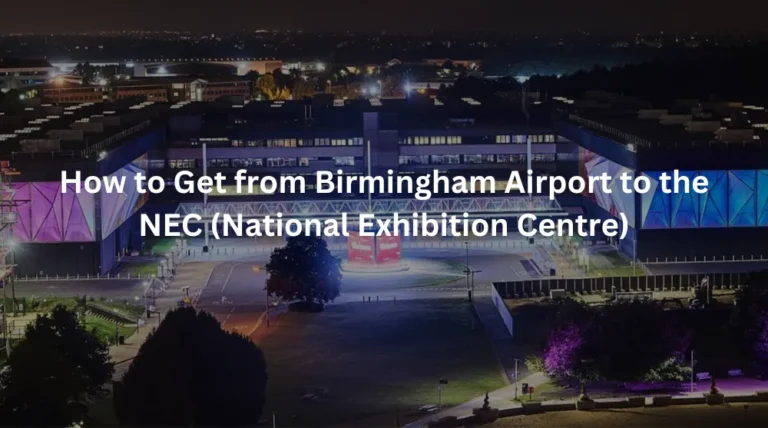 How to Get from Birmingham Airport to the NEC