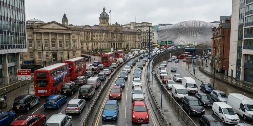 Birmingham Traffic - City Centre Congestion