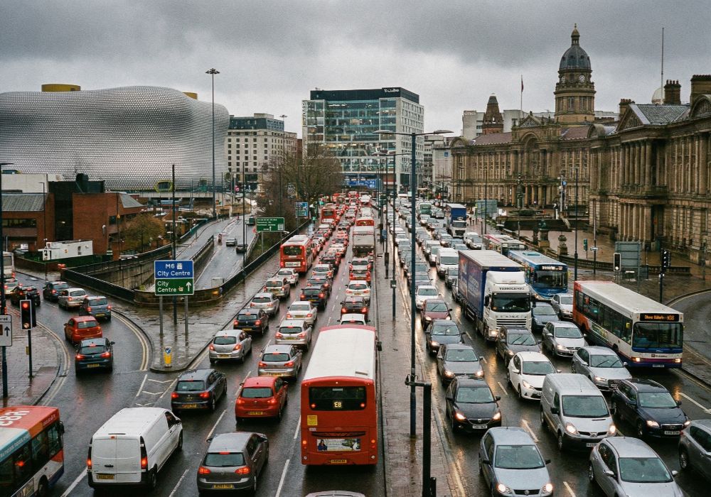 When is rush hour in Birmingham