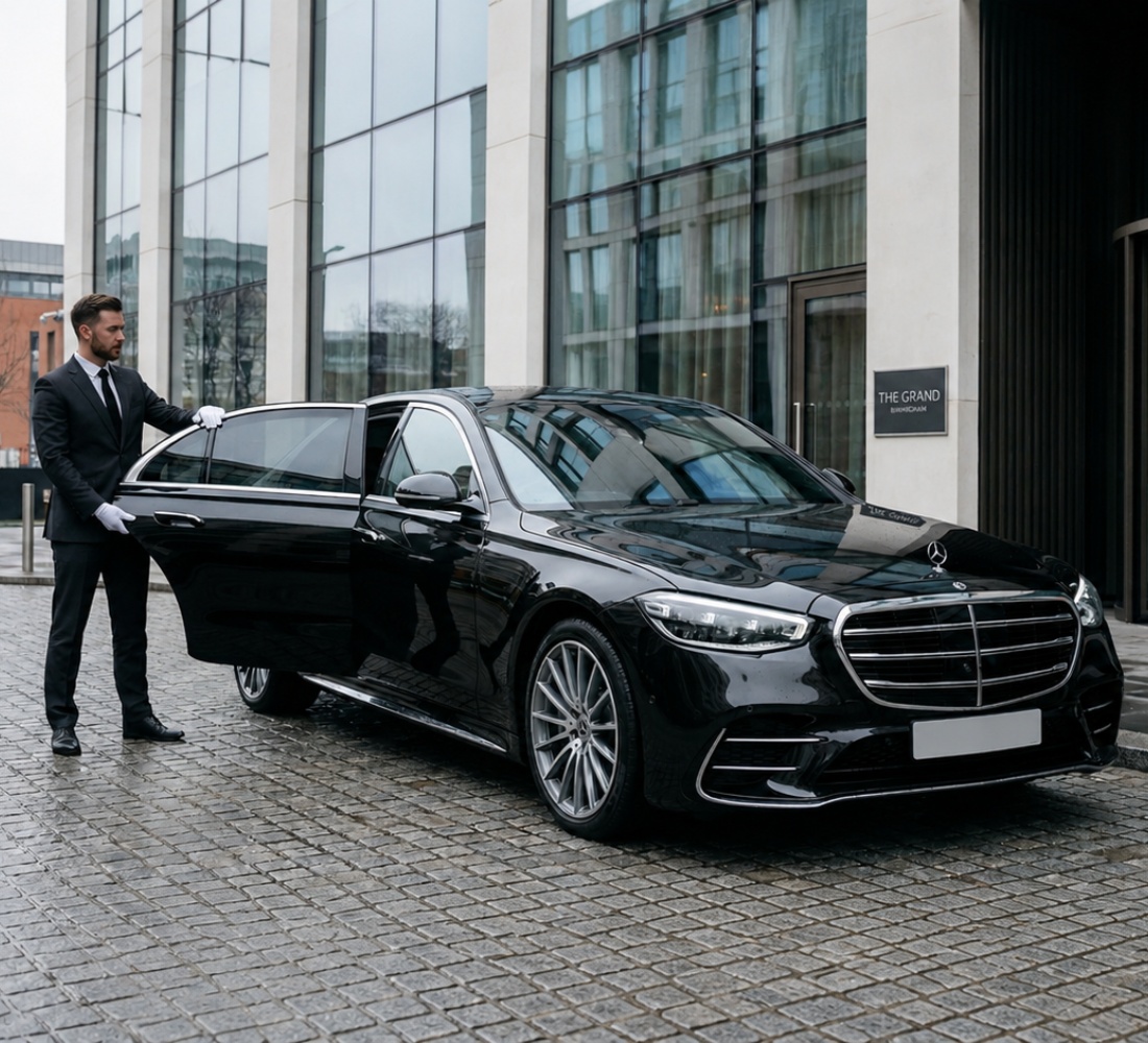 National Executive Transfers chauffeur fleet at Heathrow
