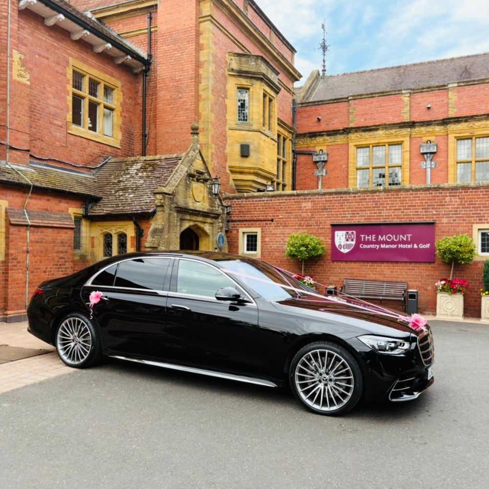 Wedding chauffeur service Birmingham