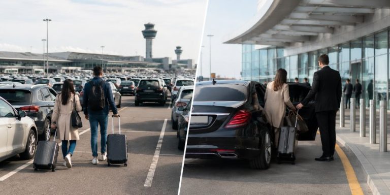 Gatwick Parking vs Chauffeur