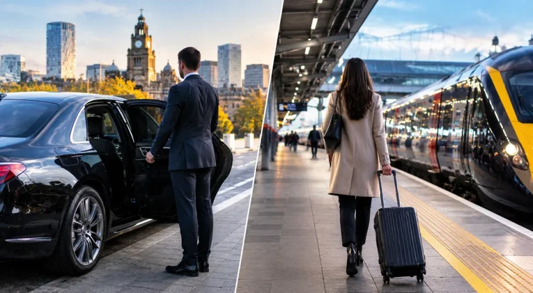 chauffeur vs train Birmingham to London