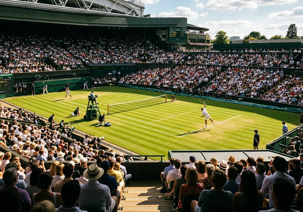 Tennis championship in Wimbledon (1)