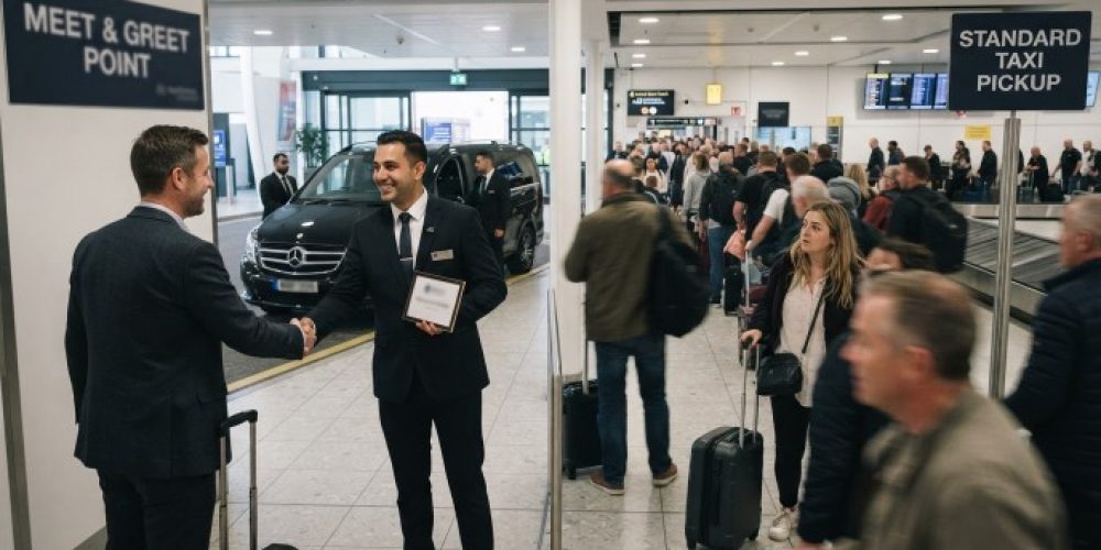 Meet and Greet vs Standard Pickup at the Airport: What's the Actual Difference?