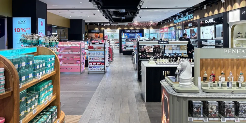 Birmingham airport Duty Free Shopping