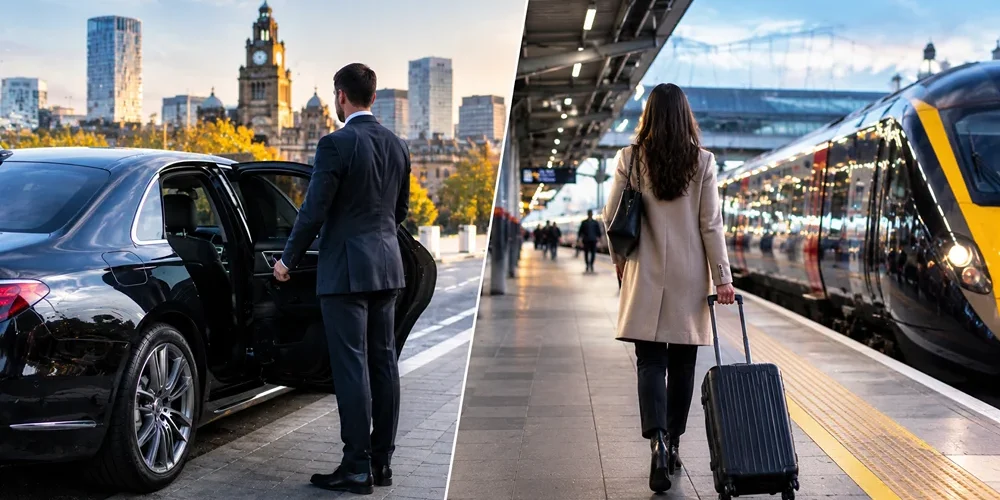 chauffeur vs train Birmingham to London